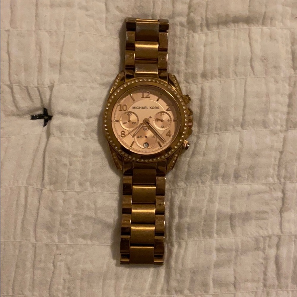 Michael Kors Rose Gold Watch